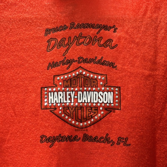 Ladies short sleeve tshirt Harley Davidson - Picture 6 of 6